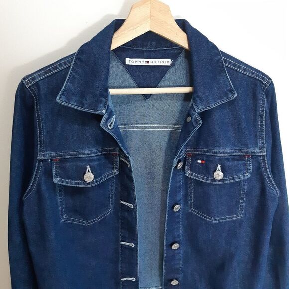 NWOT Tommy Hilfiger Blue Denim Jacket. - Picture 5 of 6